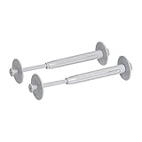 Georgia-Pacific 50012 Compact Grey Plastic Spring Loaded Coreless Tissue Adapter Spindle, Fits ASI 2-Roll Rotating (Pack of 2)