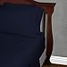 Cosy House Collection Everyday 1500 Series Bed Sheet Set - Ultra Soft & Cool Hotel Bedding - Deep Pocket - Wrinkle, Stain and Fade Resistant - 4 Piece Set (King, Navy Blue)