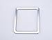 u-Box Silver Chrome Window Button Circle Cover Trim for 2011-2018 Jeep Wrangler JK