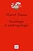 Sociologie et anthropologie by 