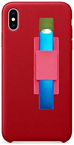 Fengli Cell Phone Holder for JUUL(Case Only,No Device Included),Keep Vape Device Always in Hand,Compatible with iPhone, Samsung Galaxy, Tablets, Car Dashboard,Pink