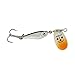 JOHNCOO Spinner Bait Metal Spoon Hard Fishing Lure Bass Lure Mixed Color Pack of 4