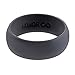 Honor Eternity Ring Men's Silicone Ring Wedding Band (Graphite Grey, 12)