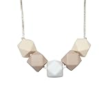 Silicone Teether Necklace for Moms - Non-toxic, BPA-Free, Stylish, Trendy, Great For Soothing Teething Babies, Great Gift For Other Moms