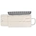 Teamoy Knitting Needles Holder Case(up to 11 Inches), Cotton Canvas Rolling Organizer for Straight and Circular Knitting Needles, Crochet Hooks and Accessories, Arrow - NO Accessories Included