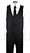 Boys Black Tuxedo Suit with Tie Young Boys Youth Size 10