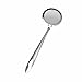 LiPing Round Network Stainless Steel Colander Spoon Filter Oil Filter Grid Scoop Kitchen Cooking Utensil Tool Soup Teaspoon Catering/Great Gift For Chefs & Foodies (A)