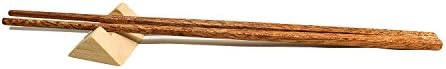 emark Handmade Natural Wooden Reusable Chopsticks Lightweight Balanced Chopstick Set