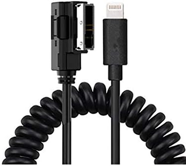 Audi VW AMI MMI Cable, Aux Music Interface,Compatible for iPXs Xs Max X 8 7 Plus for A3/A4/S4 Jetta Golf(Stretched 2M)