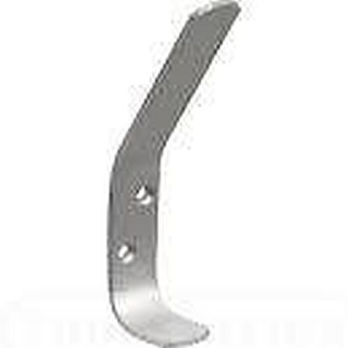 IRONMONGERY WORLD® 25 X HAT & Coat Hook Aluminium New(50 Pack)