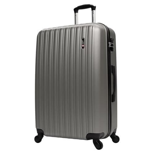 Mala de viagem 32kg Grande Londres Swiss Move Prata