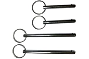 Tjpoto Replacement parts 4 Hitch Pin Set Fits XLS XL For 2000 3000 Electra Models Wingbar New (NOT Fits 1000 1100 1500 1700 1800 Elite PRO Ultra ) For Total Gym
