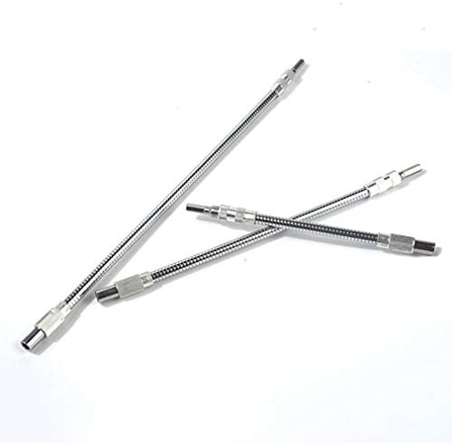 VHNVHN Flexible Hex 1/4" Hose Screwdriver Extension Bit Flex Socket Holder Adapter