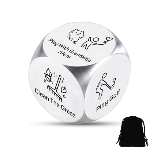 Retirement Gifts for Men Women Funny Retirement Gifts 2025 Funny Dice Retirement Gift for Woman Funny Retirement Gifts for Men 2025 Cheap Valentines Gift for Mom Dad Grandma Grandpa Teacher Coworker