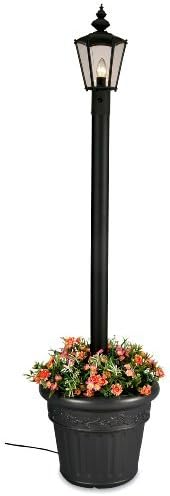 Cambridge 00410 Single Black Planter Lamp 80-inches Tall by Patio Living Concepts