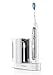 Philips Sonicare FlexCare Platinum rechargeable electric toothbrush with UV sanitizer, White Edition, HX9172