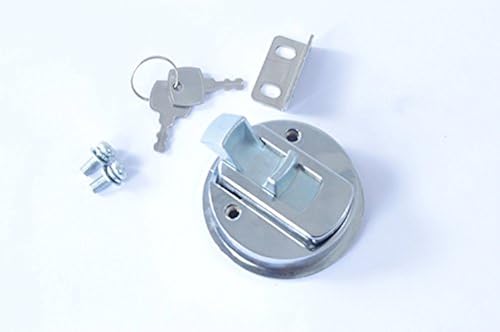Amarine Stainless Steel Flush Pull Slam Latch For RV, Boat, Deck Hatch – Round Locking Latch For Cabinets & Doors - View #8