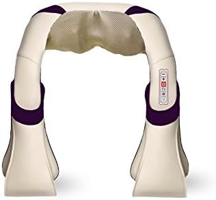 Azale Neck and Shoulder Massager Deep Shiatsu Kneading Technology with Heat, Car/Office Chair Massager, Neck, Shoulder, Back
