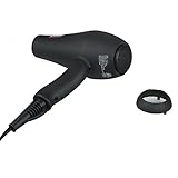 Jinri Salon Grade Professional Hair Dryer 1875W AC Motor Negative Ionic Ceramic Far Infrared Blow Dryer With 2 Speed and 3 Heat Settings Cold Shot Button, Diffuser and Straightening Comb Pik(Black)