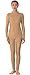 JustinCostume Women's Lycra Spandex Unitard Bodysuit Dancewear L Deep Nude
