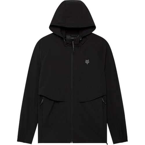 Fox Racing - Coupe-Vent de survivaliste, vêtements d'extérieur, Noir/Noir, L
