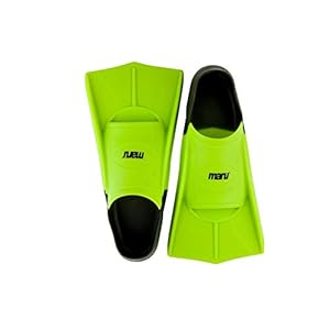 MARU Trainingsgeräte Trainingsflossen, Neon Limette/Schwarz, Size 2/3 35/36 4 Schnorchelmasken 31l dhP4ctL. SS300 Kurzes Flossendesign
Hochwertiges Silikon
Widerstand und Antrieb