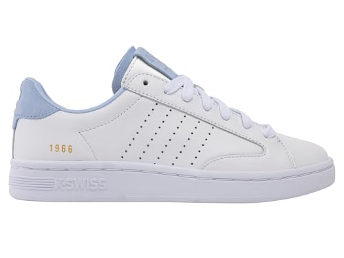K-Swiss Lozan Klub LTH, Zapatillas Mujer, White Skyway Crema Brulee, 42 EU