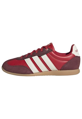 adidas Damen BARREDA LO Shoes, Better Scarlet/Off White/Gum 3, 36 2/3 EU