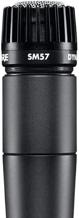 Shure SM57 Cardioid Dynamic Instrument Microphone with Clip & Case view 6