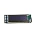 Xiuxin 2pcs I2C OLED Display Module 0.91 Inch I2C SSD1306 OLED DC 3.3V~5V Display Module 12832 Blue I2C OLED Screen Driver for Arduino