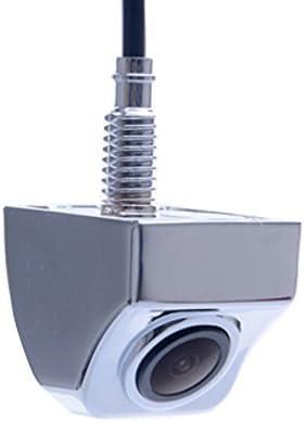 COOLINT CT-107C HD CCD Color Waterproof Chrome Zinc Alloy Metal Housing Mini Style Multifunction Switcher Car Backup Video Camera Night Vision with Distance Scale Switcher