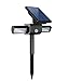 [Upgraded]360° USB Solar Spotlight, Kumeda 24 Solar LED Outdoor light Wireless Security Solar Motion Sensor Light for Outdoor Garden/Path/Driveway/Wall/Deck/Pole Auto ON/OFF (Waterproof)