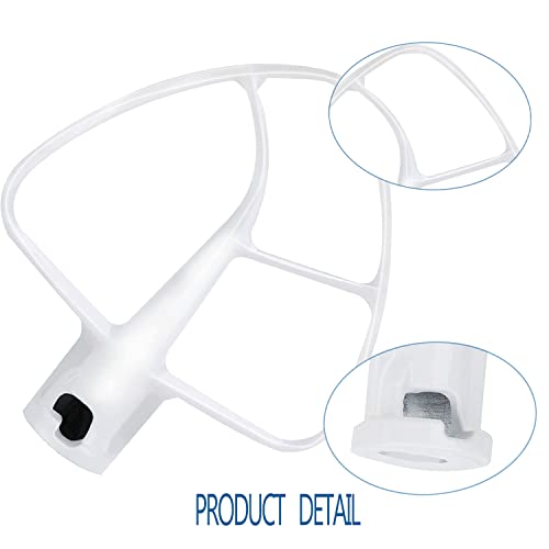 Coated Flat Beater Compatible with Kitchenaid Mixer KSM90 KSM150 K45 K45SS, Kitchen Aid Ultra Power/Classic/Artisan Stand Mixer Assecories.