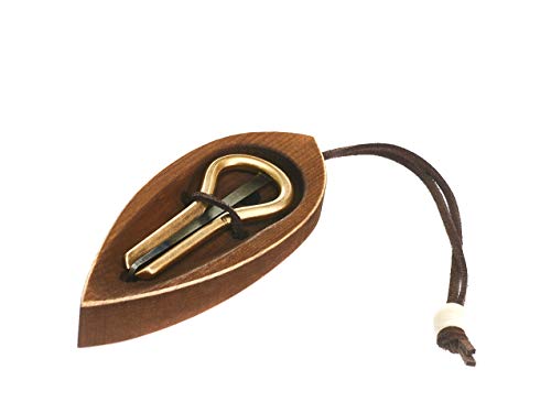 Jew's Harp by P.Potkin in a Dark Wooden Case (Mouth Musical Instrument)