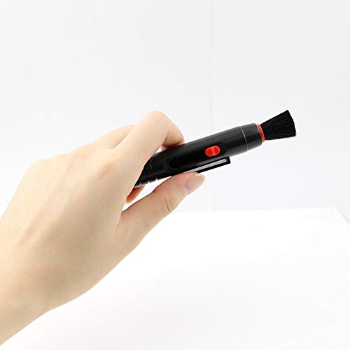 TEZONG Retractable Lens Pen Brush Dust Cleaner for DSLR Cameras and Sensitive Electronics,Optics Cleaning Tool 2Pack
