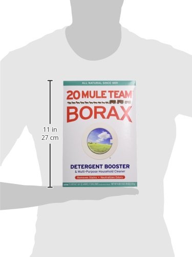 BORAX 20 MULE TEAM DETERGENT BOOSTER, 65 OZ.