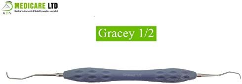 ADS Medicare Silicon-Coated Gracey Periodontal Curette 1-2 Medical Dental CE Approved
