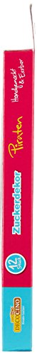 DECOCINO Cake Decor, Piraten Zucker-Dekor – 12 Stück – essbares Dekor, zum Verzieren von Cupcakes, Kuchen & Torten… – Bild 5
