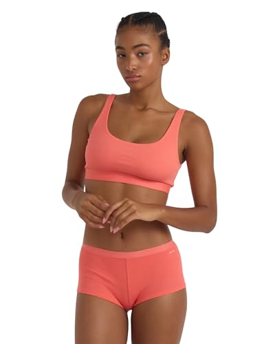 Organic Basics Womens Core Shorty Ribbed Cotton Boyshort… at Amazon