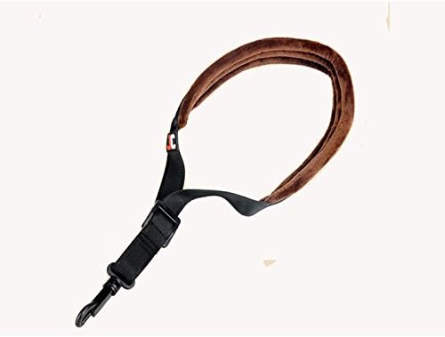 365invent Soft Neck Strap For Alto Tenor Soprano Saxophone (Brown)