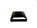 JSP Manufacturing Plastic New Fence Post Black Caps 4X4 (3 5/8