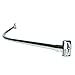 60-Inch Stainless Steel Curved Shower Curtain Rod, 5 Foot Mounted Non-Telescoping Rust Proof (Chrome Plated)