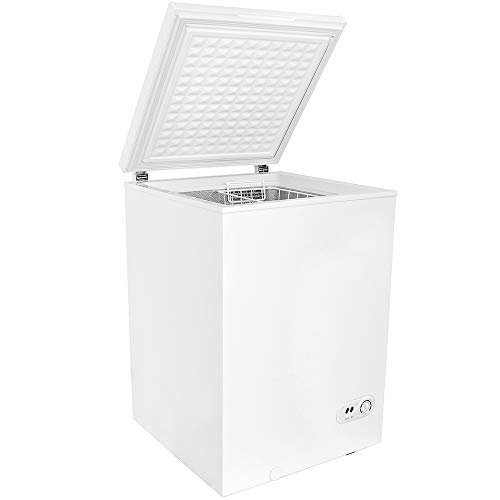 Northair-Chest-Freezer-35-Cubic-Feet-with-Removable-Basket-Free-Standing-Top-Open-Door-Freezers-4-to-68-Adjustable-TemperatureFront-Defrost-Water-DrainEnergy-savingUL-Certified