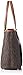Michael Kors Mk Jet Set Signature Shoulder Bag, Brown , Medium