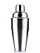 HIC Kitchen Bar Cocktail Shaker, 18/8 Stainless Steel, Mirror Finish, 3-Piece Set, Holds 18-Ounces