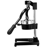 Hand Press Juicer Machine - Professional Citrus Juicer, Heavy Duty Cast Iron, Easy to Clean for Orange, Lime, Lemon Juice - P