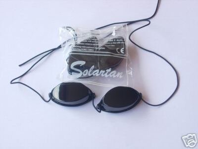 Sunbed Eye Protection Goggles
