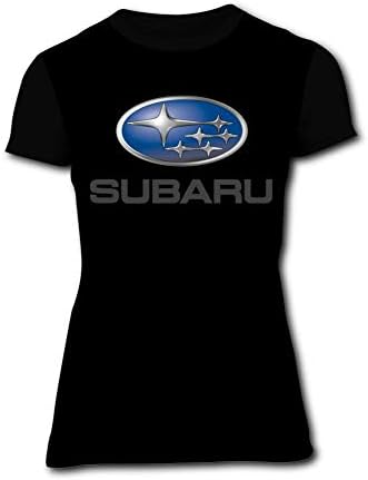 Yshoqq Women T-Shirt Sub-aru Logo Casual Short Sleeve Tees