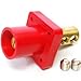 Marinco CL40MRB-CX CL Cam Type, Panel Mount, 400 Amp, 600 Volt, 2/0 - 4/0 AWG double set screw, Male - Red (C)