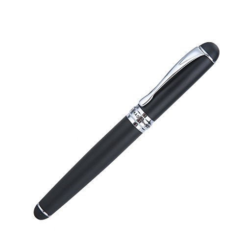 Jinhao X750 Frost Black CT Fountain Pen - Medium Nib